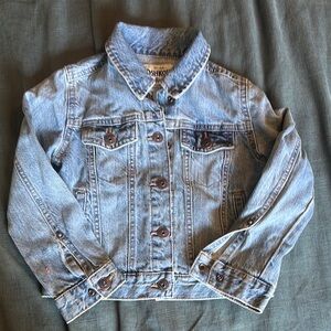 OshKosh B'gosh Blue Denim Kids Jacket Size 5